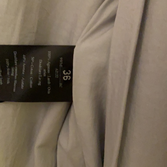 Yves Salomon lamb shearling fur brown teddy coat - Picture 10 of 10